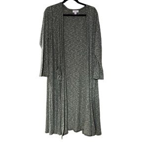 LuLaRoe Sarah Sage and White Blend